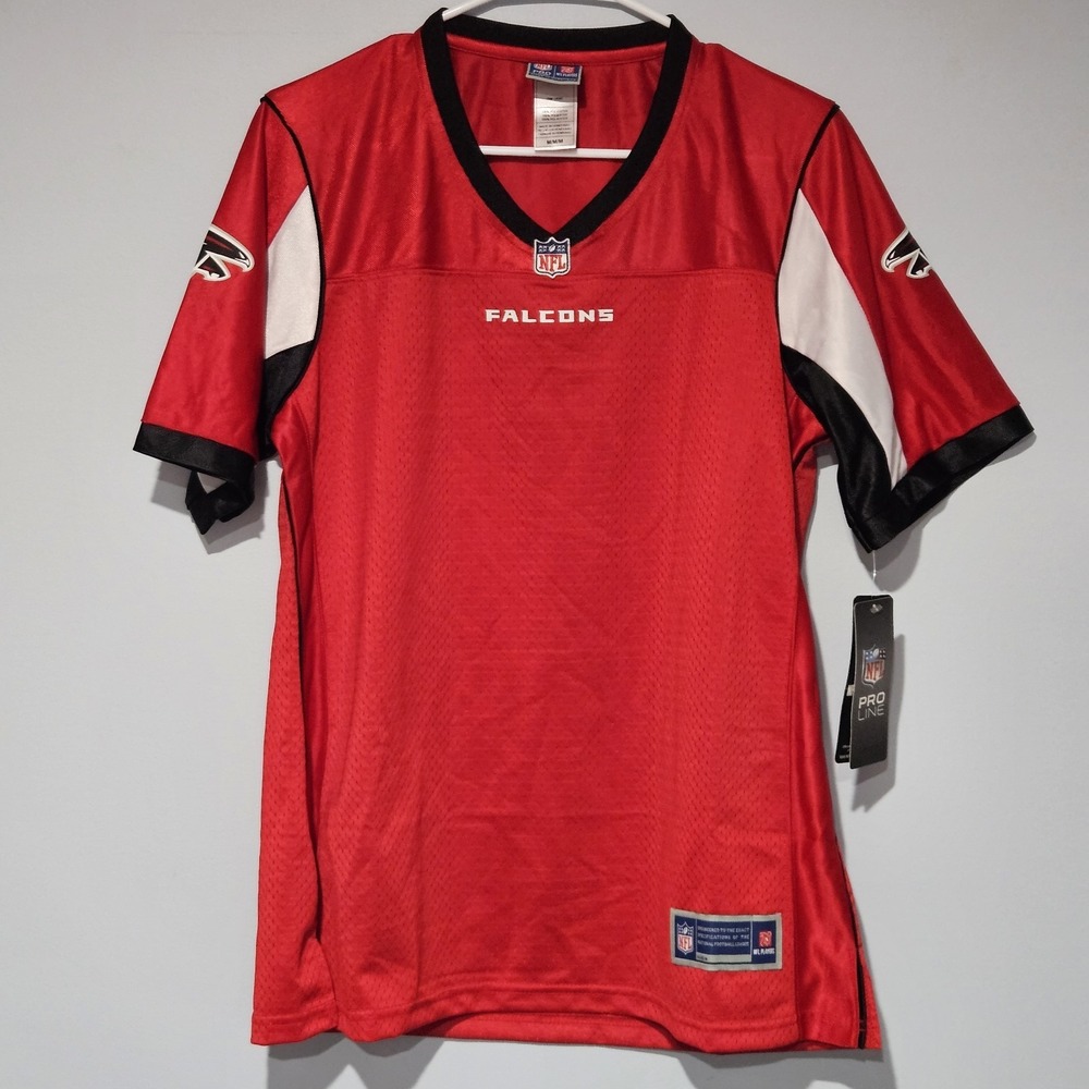 Pro Line Atlanta Falcons Women's Blank Jersey Size M Red